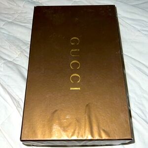 Gucci brown shoe  box only